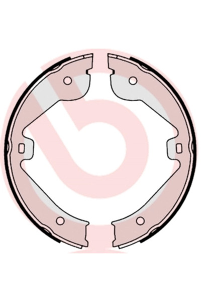 Brembo Set Saboti Frana Frana De Mana Audi A7/Q7 Land Rover Discovery 3/Range...