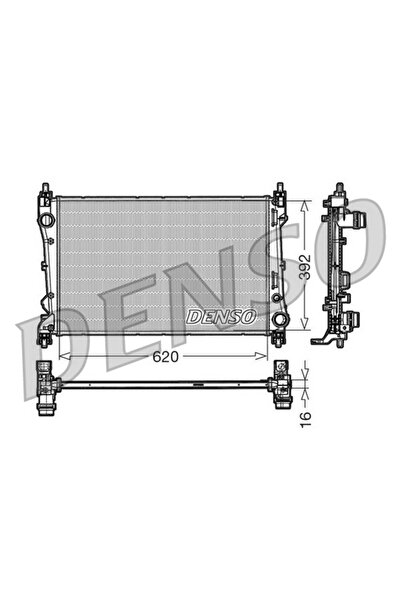 DENSO Radiator Racire Motor Fiat Doblo Cargo/Doblo Bus/Doblo Platou / Sasiu