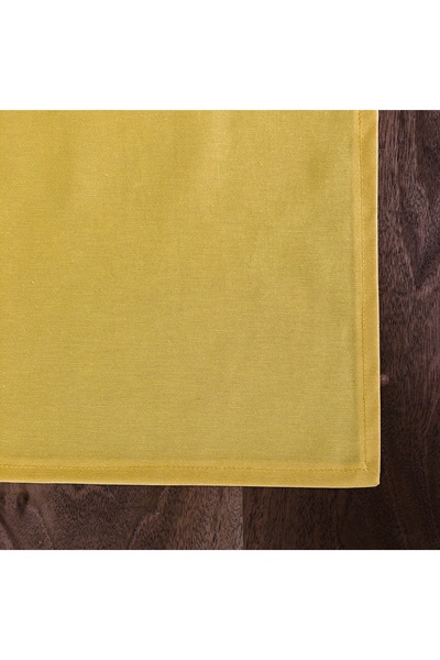 desen izmir American Service, 130 X 280 Yellow Tablecloth