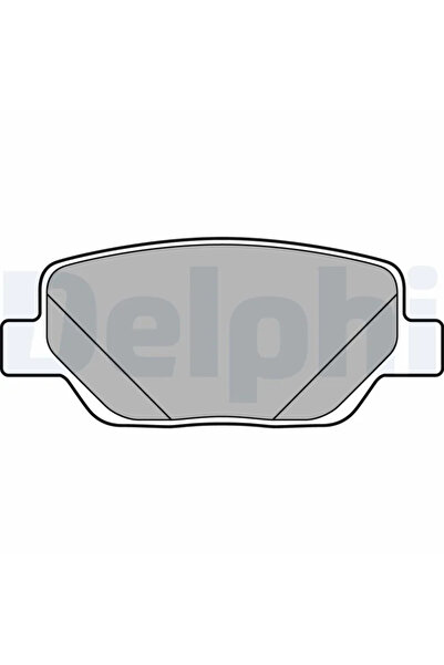DELPHİ Комплект спирачни накладки за дискови спирачки Fiat Tipo