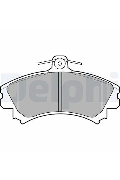 DELPHİ Комплект накладки за дискови спирачки Haima (FAW) Haima 2 Mitsubishi C...