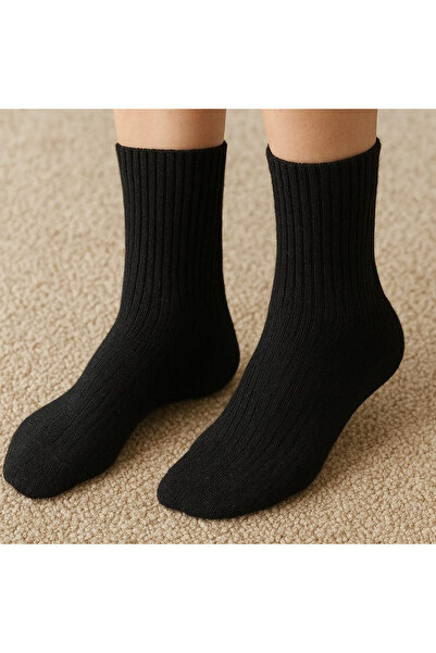 aryün %100 Doğal Yünden Kışlık Çorap – El Yapımı, Unisex, Sıcacık Konfor Çora...