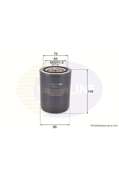 Comline Filtru Ulei Citroen Jumper 2 Bus/Jumper 2 Caroserie/Jumper 2 Platou /...