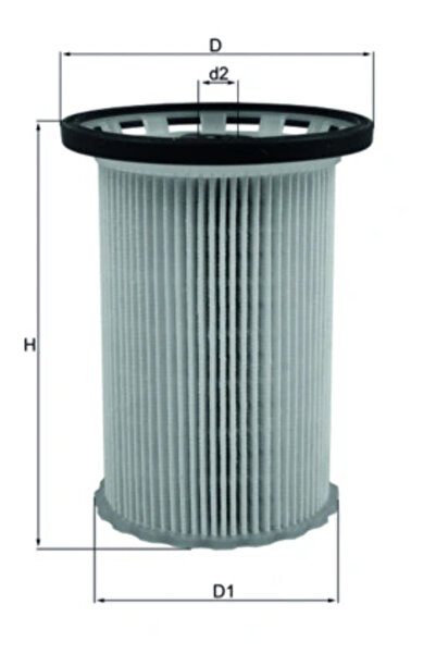 MAHLE Filtru Combustibil Porsche Cayenne Vw Touareg