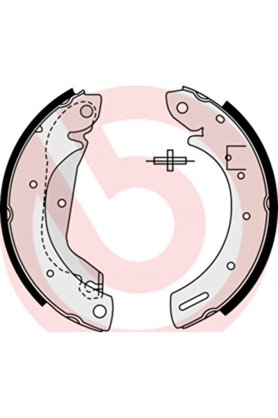 Brembo Set Saboti Frana Ford Maverick Nissan Terrano 2/Vanette Cargo Bus/Vane...