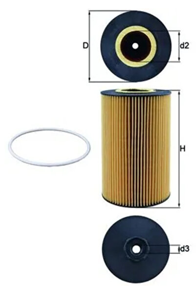 MAHLE Filtru Ulei Man Tga/Tgs 1/Tgx 1