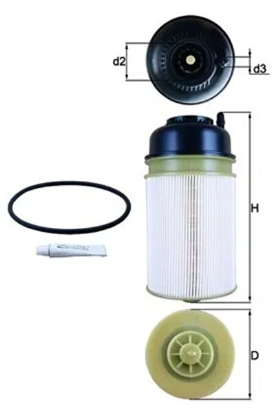 MAHLE Filtru Combustibil Claas Xerion Mercedes-Benz Antos/Arocs