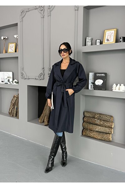 MevaMoss Γυναικεία καμπαρντίνα με μπαλόνι με μανίκια