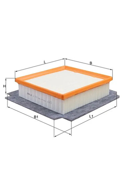 MAHLE Filtru Aer Opel Corsa D/Corsa E Vauxhall Corsa Model 3/Corsa Model 4/Co...