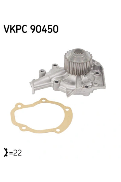SKF Pompa De Apa Racire Motor Chevrolet Aveo / Kalos/Matiz/Spark Daewoo Kalos...