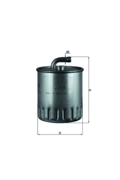 MAHLE Filtru Combustibil Mercedes-Benz C-Class/Clk/G-Class