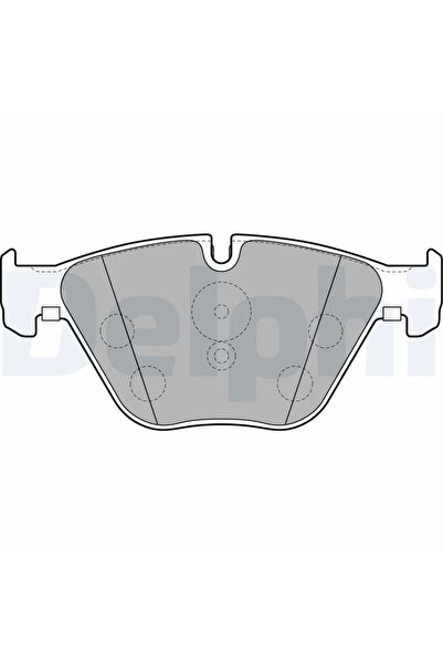 DELPHİ Set Placute Frana Frana Disc Bmw 5/6/7 Bmw (Brilliance) 5 Series