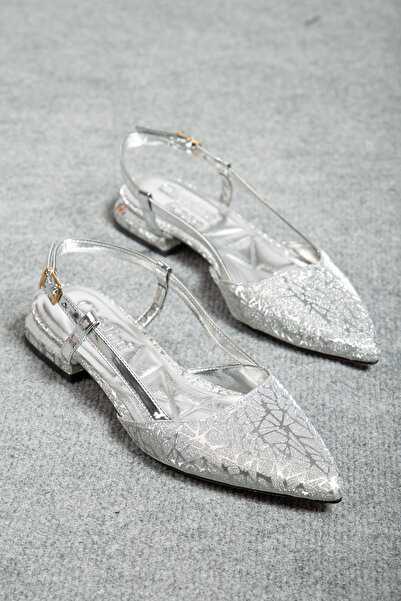 ZSHOES Women's Lightweight Heeled Shoes with Adjustable Back and Laser Engraved Pattern (Including 41/42 Special Large Size)