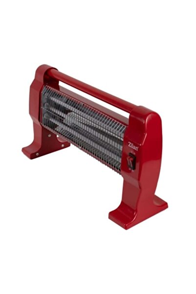 Zilan Halogen radiator 1200W, 3 power levels, red color, dimensions 54x11x25 cm, ZLN1084
