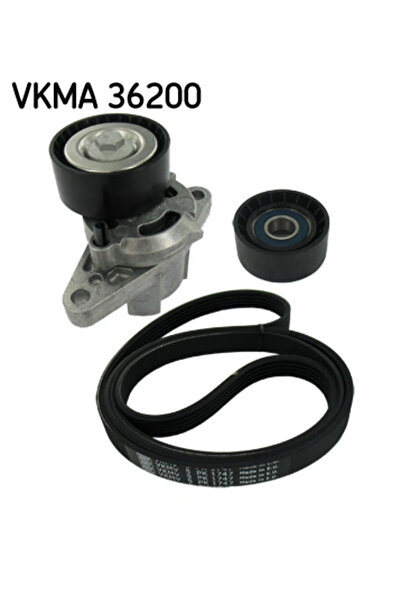 SKF V-Ribbed Belt Set Dacia Logan/Sandero Renault Clio 2/Clio Symbol 1/Espace 3