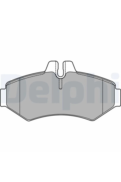 DELPHİ Set Placute Frana Frana Disc Mercedes-Benz G-Class/Sprinter 2-T Bus/Sp...