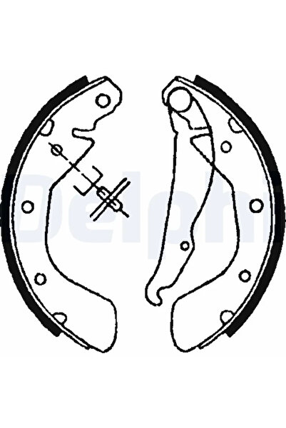 DELPHİ Set Saboti Frana Opel Astra F/Corsa B/Vectra A