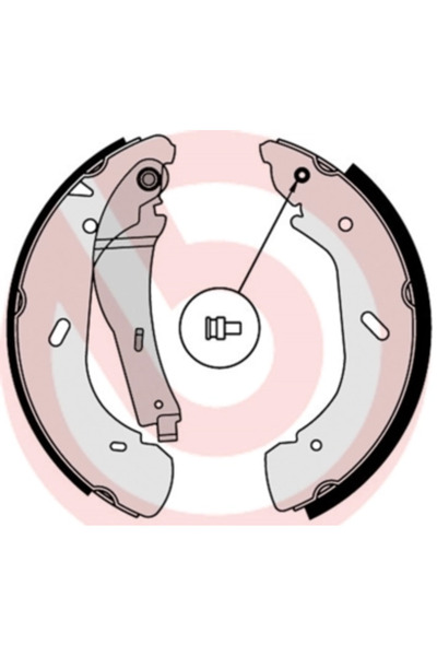 Brembo Set Saboti Frana Ford Transit Tourneo Bus/Transit Bus/Transit Caroseri...