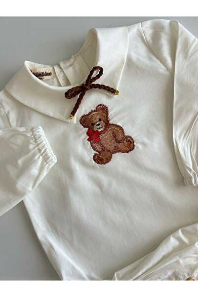 il mio bambino قميص مطرز يدويًا للأطفال الذكور مصنوع من القطن بنسبة 100% - بأ...