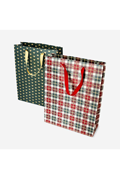 Flying Tiger Copenhagen Ekose Desenli Hediye Paketi