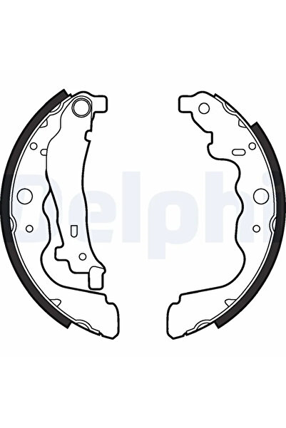 DELPHİ Set Saboti Frana Dacia Duster/Lodgy/Logan Renault Duster/Kangoo / Gran...
