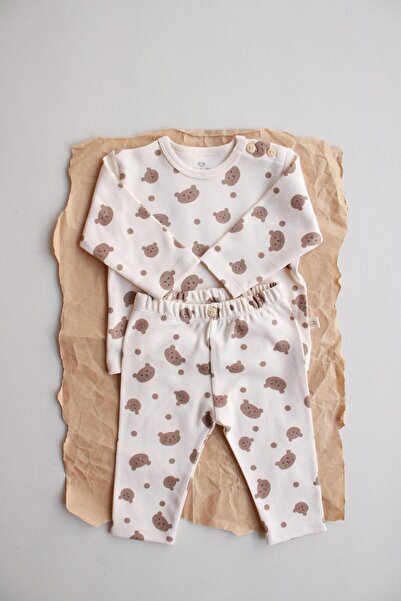 Oh La La Koala For Little Ones Ayıcık Baskılı Bebek Alt Üst Takım
