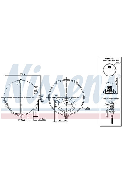 Nissens Vas De Expansiune Racire Mercedes-Benz Viano/Vito / Mixto Caroserie/V...