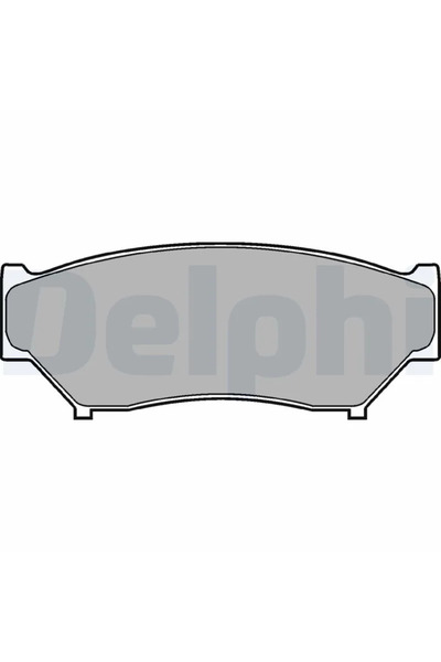 DELPHİ Set Placute Frana Frana Disc Fiat Balilla 508 Spider/Balilla 508 Toure...