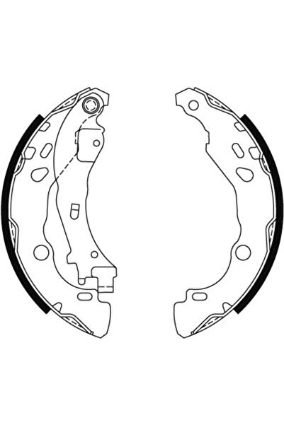 TRW Set Saboti Frana Citroen C2/C3 1/C3 Pluriel Lancia Ypsilon