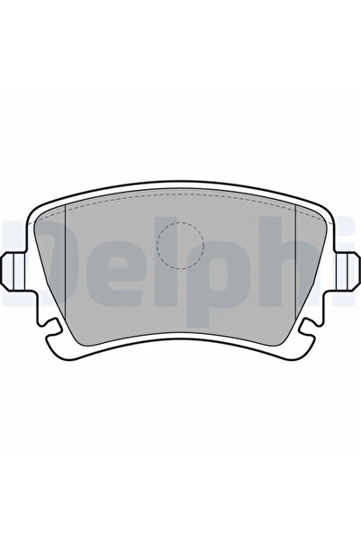 DELPHİ Disc Brake Pad Set Audi A4 B6/A4 B7/A6 Allroad C6 Bentley Continental