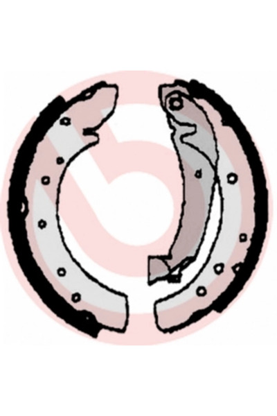 Brembo Set Saboti Frana Citroen Jumper 1 Bus/Jumper 1 Caroserie/Jumper 1 Plat...