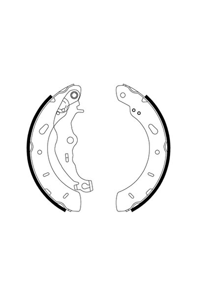 TRW Set Saboti Frana Ford B-Max/Focus 3