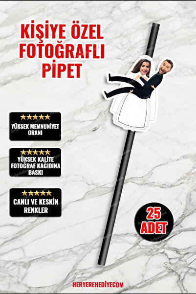 heryerehediye Bekarlığa veda partisi komik Parti Pipet 25 adet
