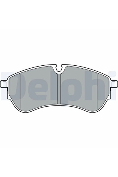 DELPHİ Set Placute Frana Frana Disc Man Tge Bus/Tge Caroserie/Tge Platou / Sa...