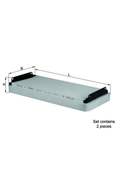 MAHLE Filtru Aer Habitaclu Mercedes-Benz E-Class/S-Class/Unimog