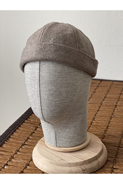 Rupen Kraft قبعة شتوية جديدة من الصوف بتصميم ريترو على طراز الهيب هوب، قبعة دوكر من فرو المنك، قبعة تاك، قبعة بيريه