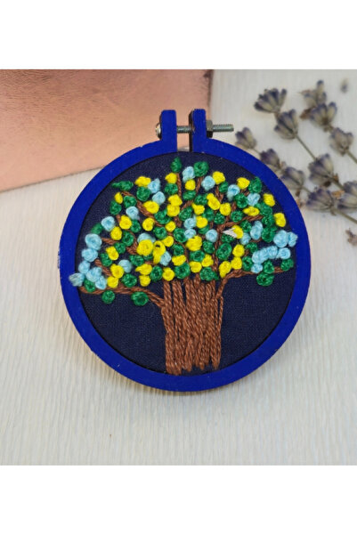 Amma Design Broșă – Grădina Cusută: Copacul Bucuriei