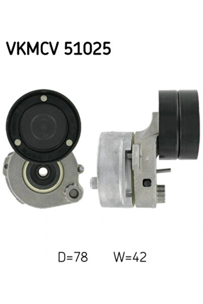 SKF Обтегач на ремък Ангренажен ремък Mercedes-Benz Axor/Citaro