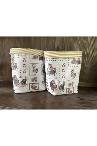 florealFlowers Double Fabric Baskets