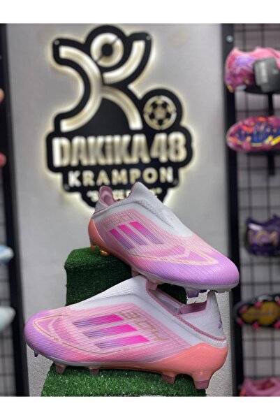 DAKİKA 48 YML PEMBE BAĞCIKSIZ FUTBOL AYAKKABISI