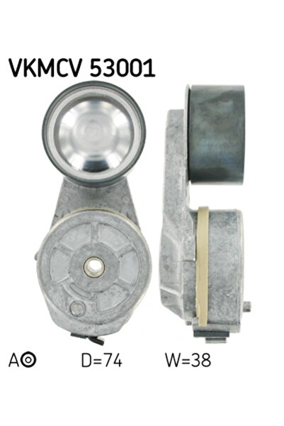 SKF Обтегач на ремък Ангренажен ремък Volvo 7300/7700/8500