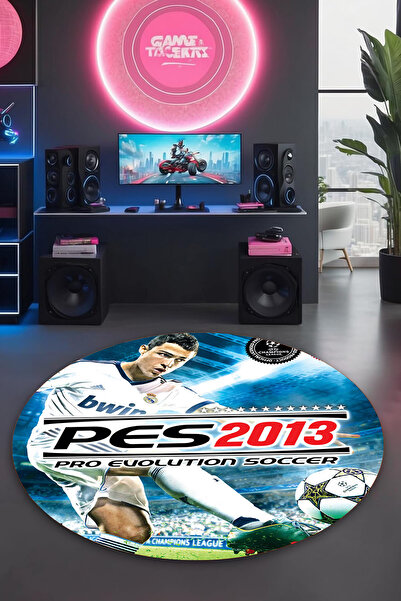 Reyhani PES 13 Desenli Kaymaz Taban Makinede Yıkanabilir Gaming Oyuncu Gamer ...