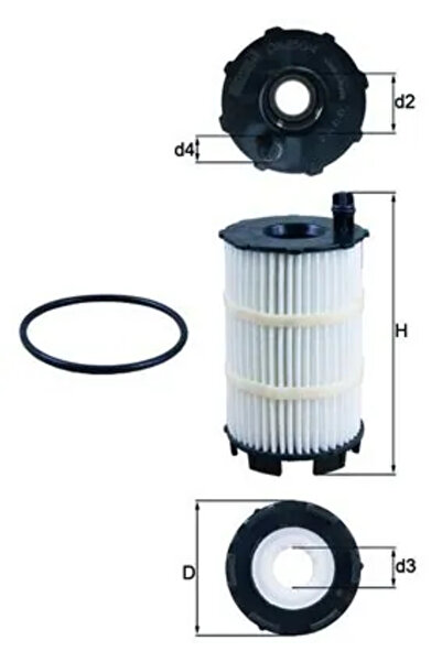 MAHLE Filtru Ulei Audi A4 B7/A4 B8/A5 Audi (Faw) A6L C6