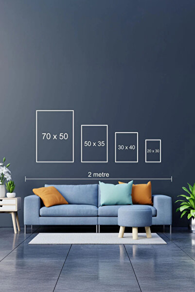 Esci Design Tablou ilustrativ italian cu rama din lemn - Tablou modern pentru bucatarie - Tablou vintage - Artă de perete de lux