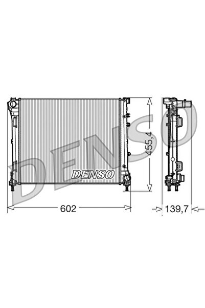 DENSO Radiator Racire Motor Fiat 500/Panda
