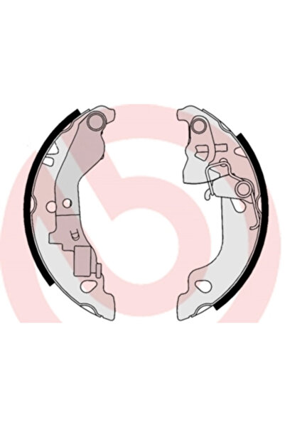 Brembo Set Saboti Frana Fiat Punto Zastava 10