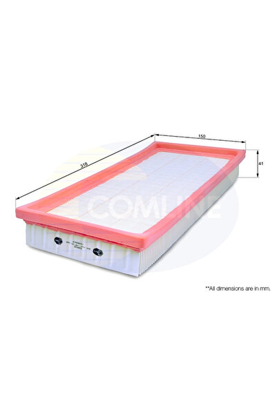 Comline Alfa Romeo Mito Fiat 500L/Bravo 2/Doblo Карго въздушен филтър