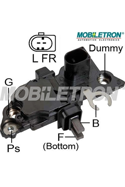 Mobiletron Regulator Alternator Audi A3 Seat Arosa/Cordoba/Ibiza 2