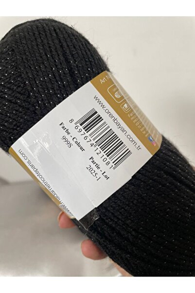 Ören Bayan STAR LUREX ÖRGÜ İPİ- 999S / 2025-1/ 1 ADET FİYATIDIR