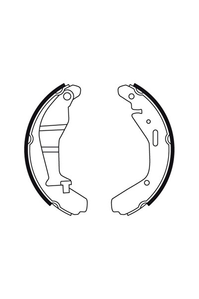 TRW Set Saboti Frana Opel Agila Subaru Justy 3